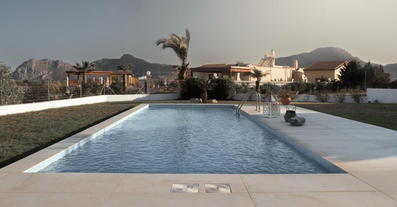 Villa Santa Maria with private pool&sea view Afando Esterno foto